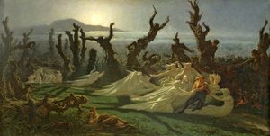Les Lavandieres de la Nuit（夜の洗濯婦）c.1861